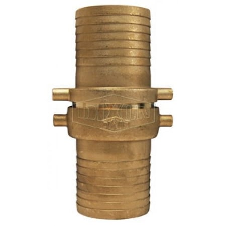 Dixon King Short Shank Suction Coupling with Brass Nut, 2-1/2 in Nominal, NPSM End Style, Domestic CBB250